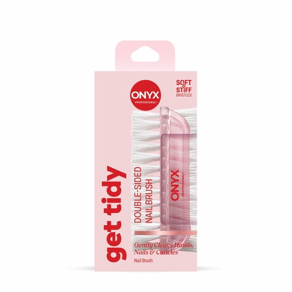 ONYX Professional Get Tidy Double-Sided Nail Brush
