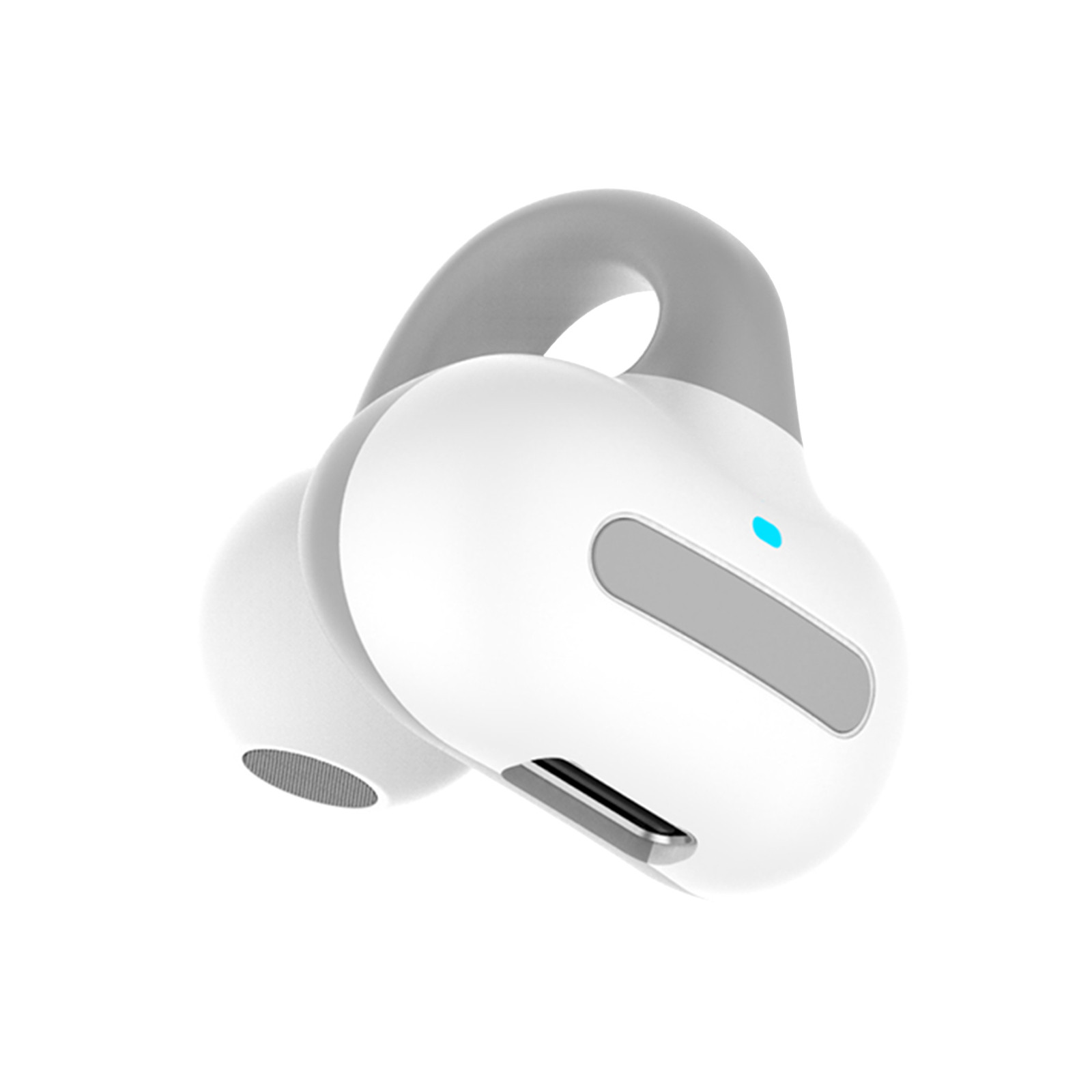 PRINxy Gas Conduction Earphones Wireless EarClip Gas Conduction Headphones Bluetooth Open Ear