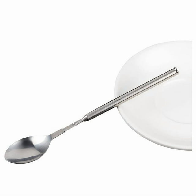 Gadgets pour la Maison, Fourchette Extra Longue Extensible pour Farce, Outil Extensible en Acier Inoxydable 2025 pour Barbecue Fruit Dessert