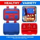thumbnail image 4 of Lonchera Bento Kinsho para niños pequeños con 5 secciones, color azul, 4 of 7