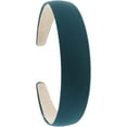 thumbnail image 3 of Motique Accessories Green 1 inch Satin Hard Headband, 3 of 5
