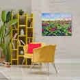 thumbnail image 3 of Hot Summer Blooms Canvas Art, 40 x 30, Made In USA, 3 of 6