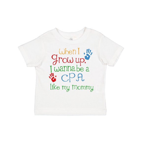Inktastic CPA Like Mommy Boys or Girls Toddler T-Shirt