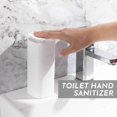 thumbnail image 2 of Push Down Empty Pump Dispenser Bottle, Push Down Liquid Pumping Empty Bottle Dispenser for Nail Polish and Makeup Remover, White, 2 of 5