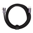 thumbnail image 3 of Adaptador tipo C, tipo C a tipo C Cable de datos tipo codo Tipo Cto Cable tipo C Calidad superior, 3 of 8