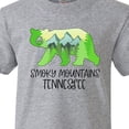 thumbnail image 4 of Inktastic Smoky Mountains, Tennessee- Mountains and Bear Shape Youth T-Shirt, 4 of 5