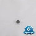 thumbnail image 6 of Clorox 72 in. H x 72 in. W Clear Shower Curtain Liner PEVA, 6 of 6