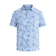 thumbnail image 4 of George Men's & Big Men's Poly Polo with Short Sleeves, Sizes S-3XL, 4 of 5