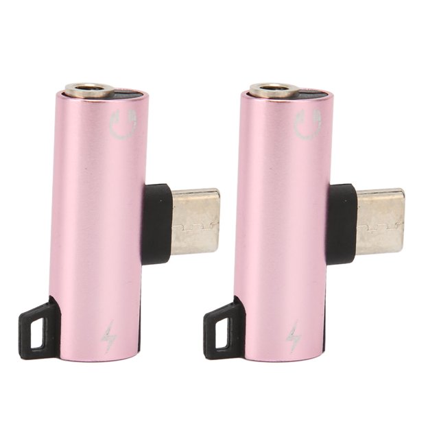 Tipo Cto, 2 unidades USB C a USB Cto Audio Jack USBC Adaptador de auriculares Claridad notable