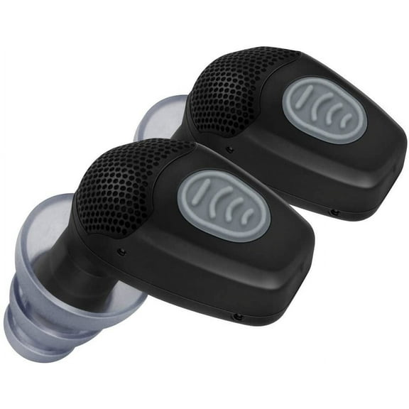 Etymotic Research GunSport Elite Rechargeable Electronic Earplugs, 1 Pair, Black