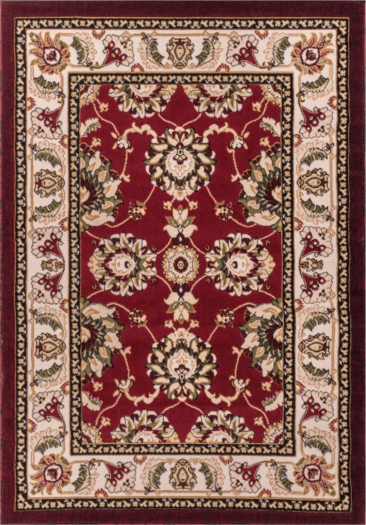New Classic Persian Look Soft Pile BCF Floor Rug Carpet All Sizes 