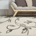 thumbnail image 6 of Superior Vine Modern Floral Indoor Area Rug, 2' x 3', Ivory, 6 of 6