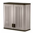 thumbnail image 6 of Suncast 4 Ft Resin Single Shelf Garage Wall Storage Cabinet, Platinum (3 Pack), 6 of 6