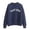 Navy, variant on Bibifish Womens Sweatshirts Letter Printed Crewneck Long Sleeve Pullover Tops Casual Lightweight Spring Fall Relaxed Fit Sweatshirts
