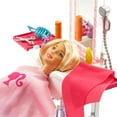 thumbnail image 4 of Barbie Salon Station Furniture Set with Doll & Accessories, Blonde, 4 of 8