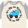thumbnail image 4 of Inktastic 1st Easter Egg Truck Boys Long Sleeve Baby Bodysuit, 4 of 5