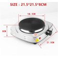 thumbnail image 2 of YUEWO 1500W(220v) Electric Stove Small Electric Stove Coffee Stove Tea Stove Hot Pot Frying Boiler Beaker Available, 2 of 4