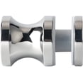 thumbnail image 2 of Shower Glass Door Handle,Sliding Shower Doors Knob,One Sided Pull Hardware Replacement Parts for Bathroom Glass Doors, Bright silver, 2 of 8