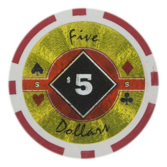 Brybelly Holdings CPBD-5-25 14 g Black Diamond Casino - Dollar 5, Roll of 25