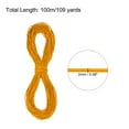 thumbnail image 2 of Uxcell Elastic Cord Heavy Stretch String Rope for Crafting DIY Sewing Hook Straps Camping Tie Down Strap Gold 2mm x 100m, 2 of 5