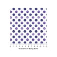 thumbnail image 4 of Rwraps Polka Dot Prime Purple Gloss Vinyl Film Wrap 59in x 17ft Vinyl Vehicle Car Film Sheet Roll, 4 of 9