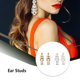 thumbnail image 3 of Sonducket 2 uds pendientes de tuerca Push-Back esqueleto cristal pendiente exhibición joyería encontrar Navidad Halloween regalos de Acción de Ropa, zapatos y accesorios Miscelánea Dorado, 3 of 6