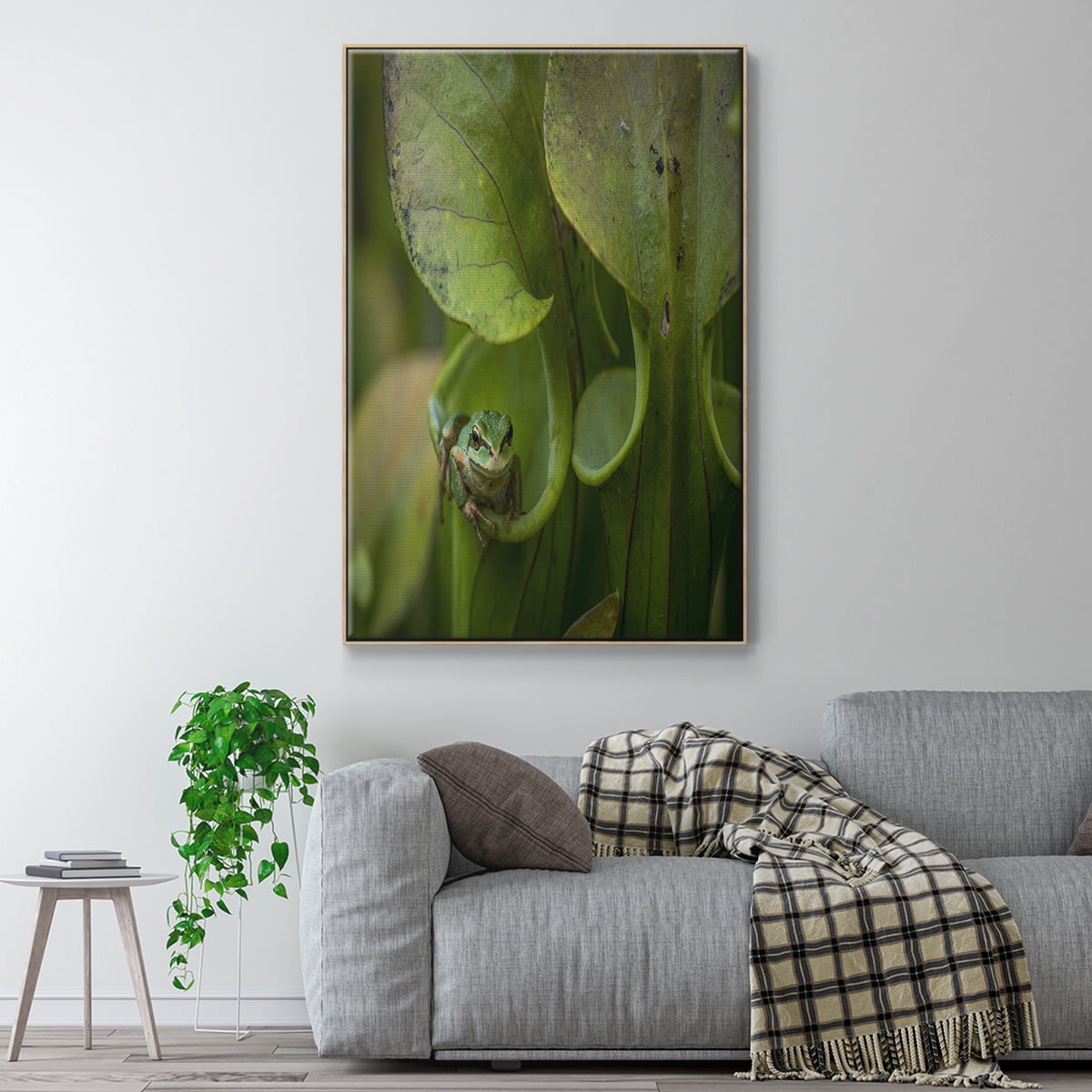 Arboreal Refuge Framed Premium Gallery Wrapped Canvas - Ready to Hang