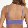thumbnail image 4 of Plus Size Bathing Suit Adjustable Tie Front Bathing Suit Vacation Beach Swimwear Summer Tops Clothes Outfits 2026 Purple L, 4 of 5