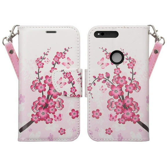 Protective Wallet Stand Case for Google Pixel Perfect Fit