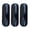 Black, variant on Boat Fenders for Docking 3 Pack Boat Bumpers Ribbed Center Hole Boat Bumpers for Docking for 20-50ft Boat 10"Dx27.5"L