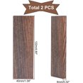 thumbnail image 3 of DIY 2pcs Wood Carving Blocks Exotic Wood Scales Bookmatched Knife Blank Scales Handle Material Tool Timber Handle Plate for Blank Blades 4.7x1.6 inch DIY, 3 of 7