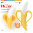 thumbnail image 1 of Nuby Nananubs Banana Massaging Toothbrush, 1 of 8