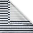 thumbnail image 5 of Ambesonne Nautical Grommet Curtain, Marine Sea Life Design, 50" x 72", Violet Blue and White, 5 of 6