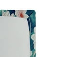 thumbnail image 3 of Ambesonne Floral Fitted Sheet, Flowers Summer Garden Print, Twin Size, Vermilion Teal Off White, 3 of 5