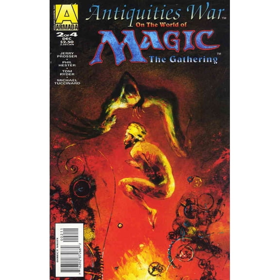Magic: The Gathering-Antiquities War #2 VF ; Armada Comic Book