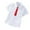 03-White, variant on QIPOPIQ Clearance Boys School Uniform Dress Shirt Short Sleeve Button-Up Oxford Shirt, White Sizes 2T-18T
