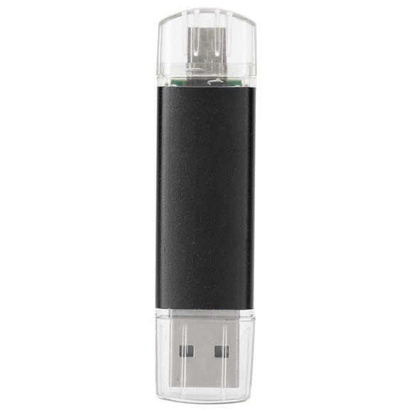 Disco Micro Portátil Negro 2 En 1 USB2.0 Almacenamiento De Archivos Almacenamiento De Fotos Para Almacenamiento De Videos Almacenamiento De Música