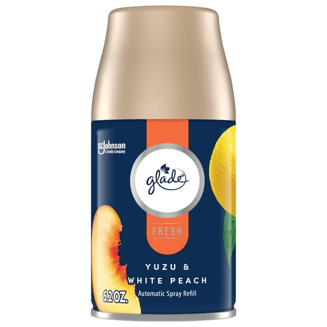 Refill Glade Automatic Spray para ambientador Yuzu y melocotón blanco