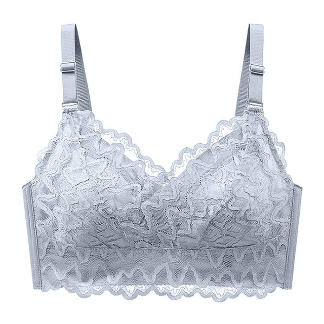Timegard Bras for Women with Support Adjustable Strap Lace Full Coverage Comfortable Summer Everyday Bra