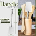 thumbnail image 4 of Alpine Cuisine Stainless Steel Solid Turner 13-Inches with Comfortable Handle - Heat Resistant Kitchen Spatulas - Barbecue Spatulas Turner for Cooking - Dishwasher Safe, 4 of 7