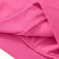 thumbnail image 4 of Girls Clothes Winter Warm Fleece Lined Tracksuit Solid Color Hoodies Sweatshirt Loose Wide Leg Sweatpants with Pockets Casual 2 Piece Sweatsuit, 4 of 5