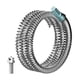 thumbnail image 2 of Cable desatascador para desagües, piezas de cable de barrena para desagües, accesorio de acero, atrapapelos flexible Longitud 5m, 2 of 9