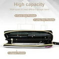 thumbnail image 4 of Womens Wallet Bifold Ladies Cluth Bag Wristlet Wrist Strap Long Purse Jewry Girl Design, 4 of 6