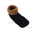 thumbnail image 2 of Worgeous house socks Winter Warm Plush Socks Simple Design Acrylic Non-Slip 1 Pair, 2 of 8