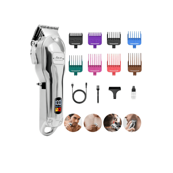 Maquina para Cortar Cabello color plata