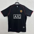 thumbnail image 1 of 0708 Retro Black Manchester United Second Away. Football Classic Jersey, 1 of 2