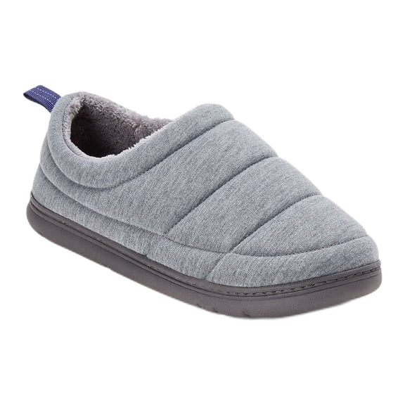Dearfoams Cozy Comfort Men's Jersey Closeback Slippers