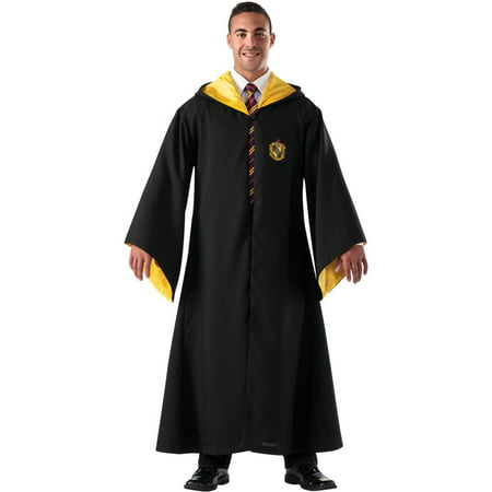 Harry Potter Hufflepuff Replica Deluxe Robe Men's Adult Halloween ...