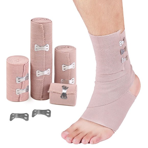 Elastic Bandage Breathable High Elasticity Multi-usage Wound Ankle Bandage Wrap for First Aid