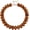 Brown, variant on Chunky Beaded Necklace for Women, Large Colorful Resin Beads Statement Necklace, Boho Summer Beach Vacation Jewelry Gifts
